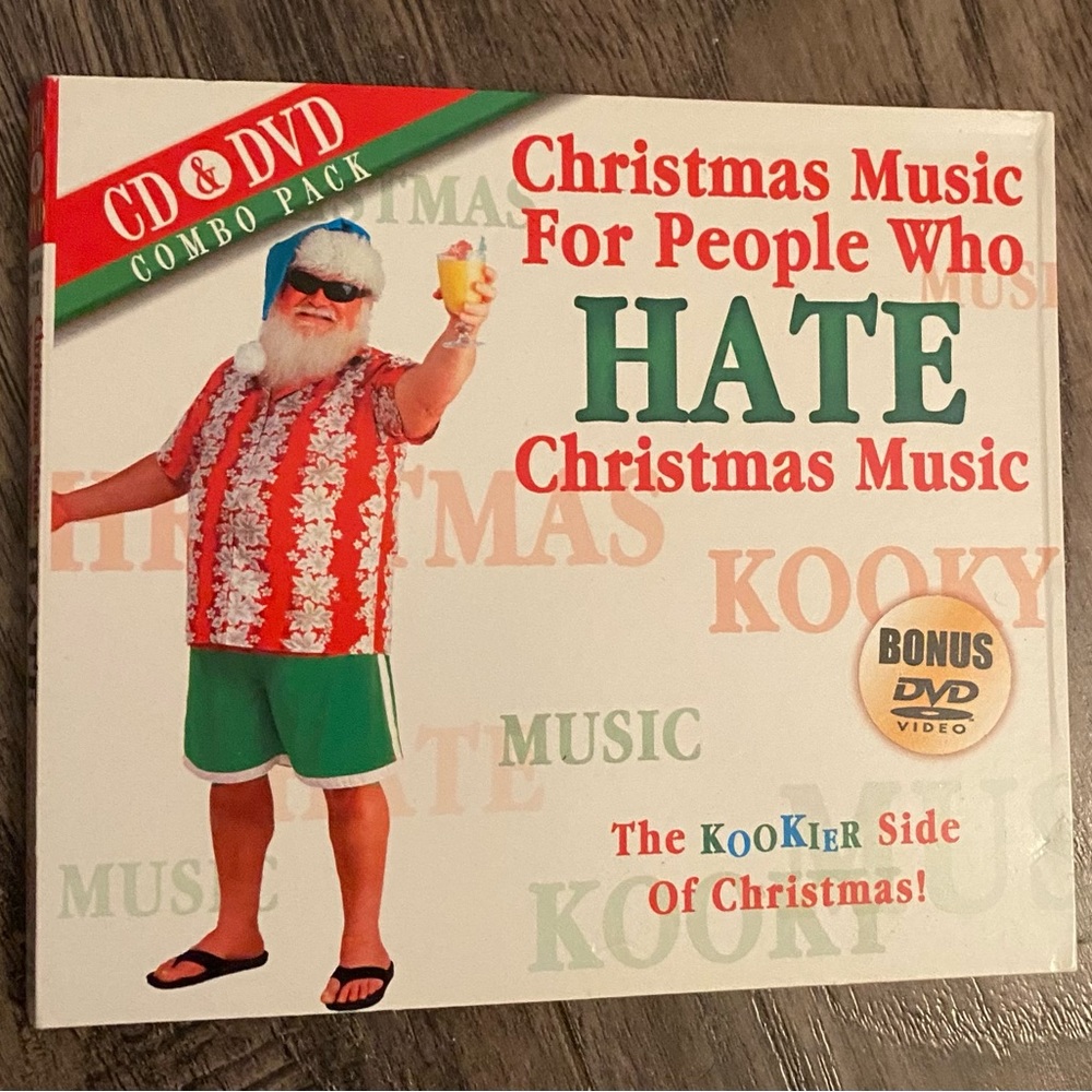 2/$10. Christmas music for people who hate Christmas music (2 CDs)